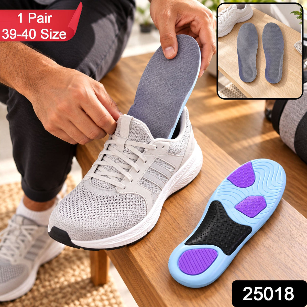 Cushioned Arch Support Shoe Insoles (1 Pair Size 3940)