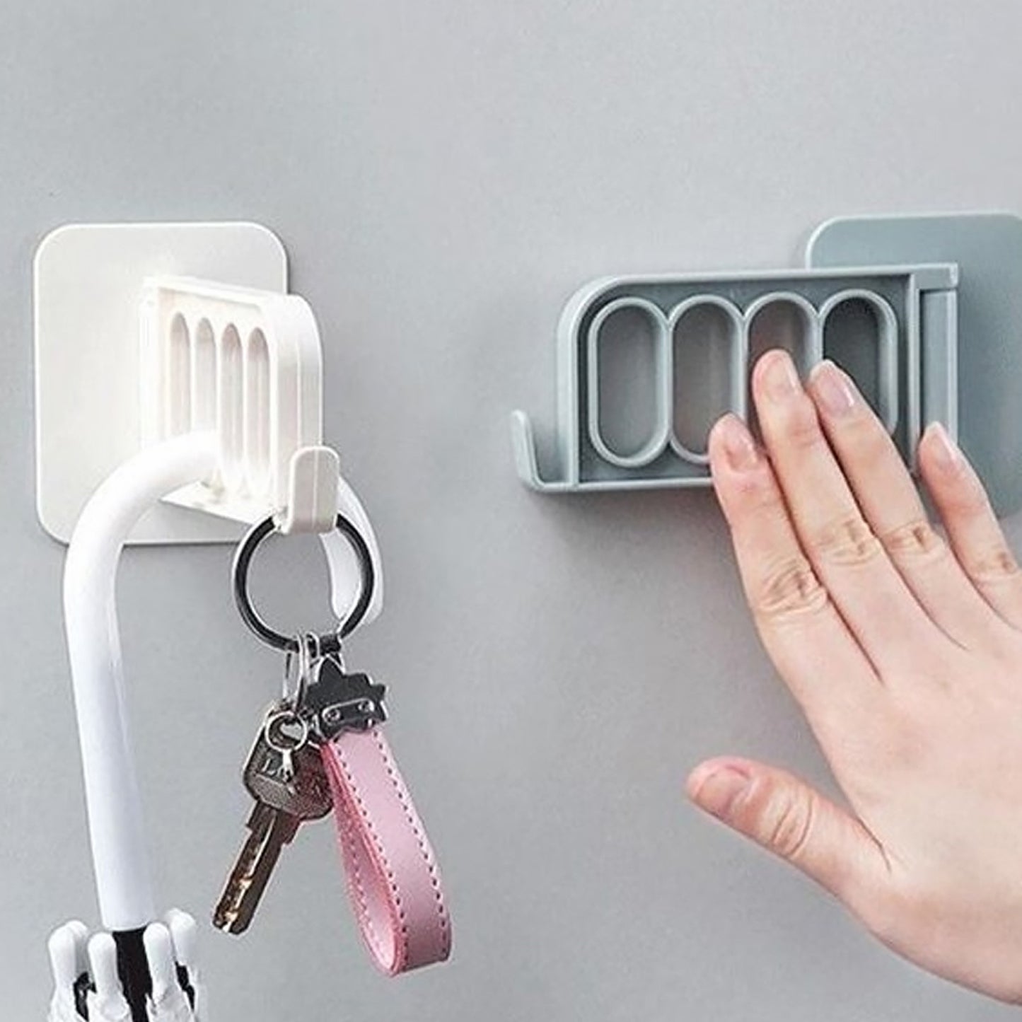 Wukusy single door hook for bathroom, kitchen, or bedroom cubicle, mounted on a door for hanging towels or accessories