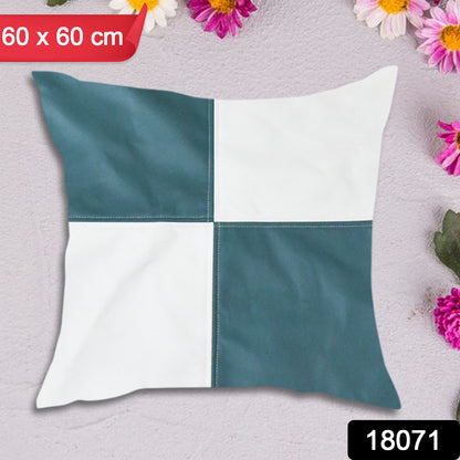 Soft Wukusy pillow covers for couch pillows, 60x60 cm, featuring smooth fabric and a modern design for home decor.