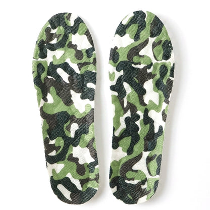 Wukusy premium cushion support insoles for shoes, size 42-45, showing comfort-enhancing foam and arch support in a pair of insoles.