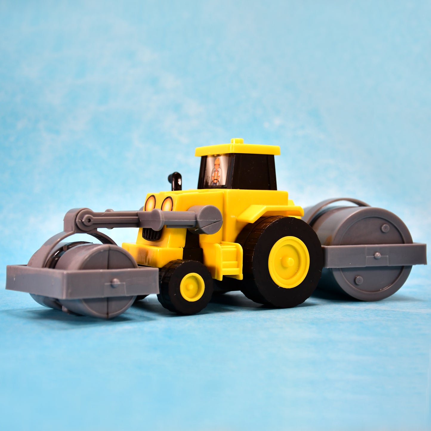 Wukusy 1952 Mini Friction Power Construction Excavator Loader toy for kids, featuring realistic details and durable design