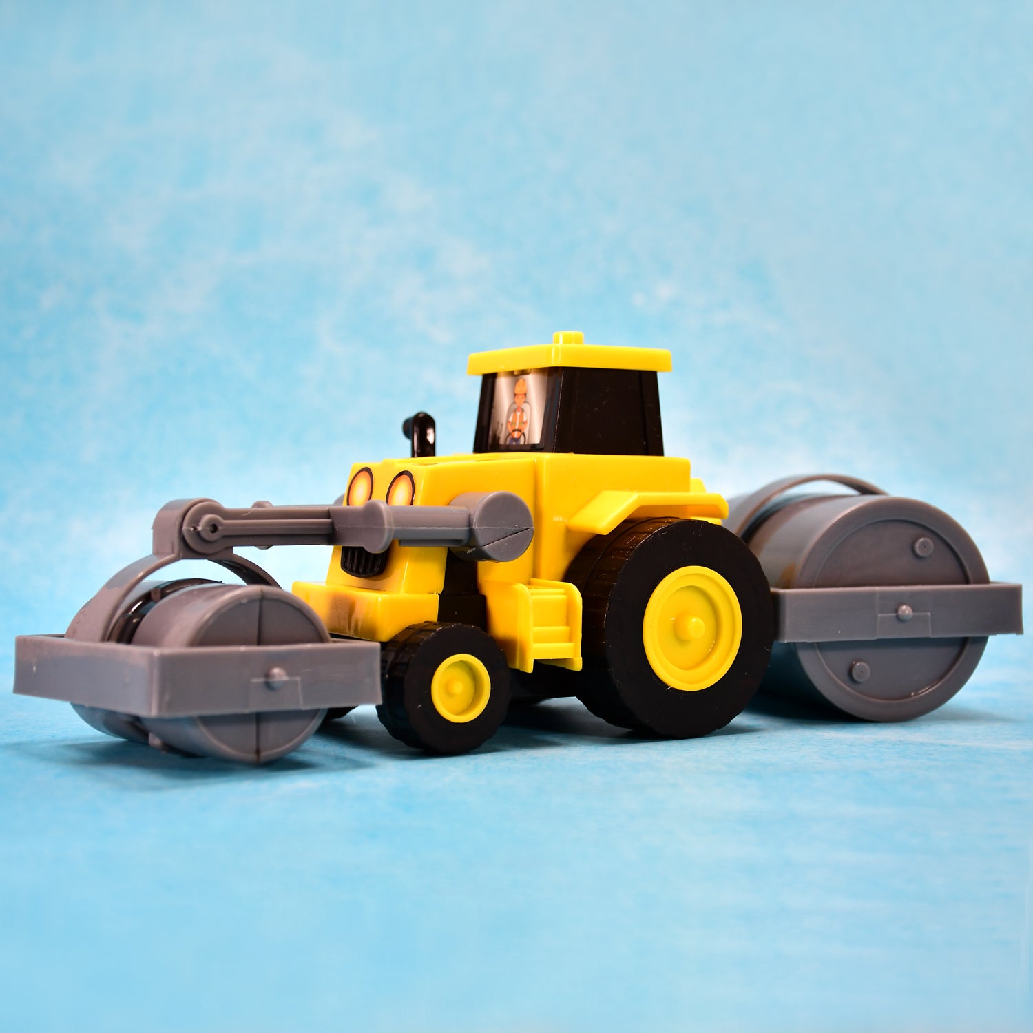 Wukusy 1952 Mini Friction Power Construction Excavator Loader toy for kids, featuring realistic details and durable design