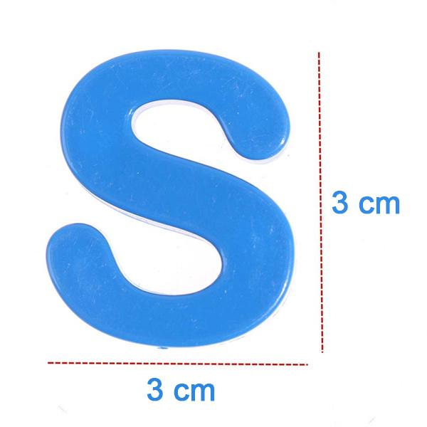 Wukusy 1924 Magnetic Letters toy set for learning spelling, featuring colorful magnetic alphabet letters on a white background.