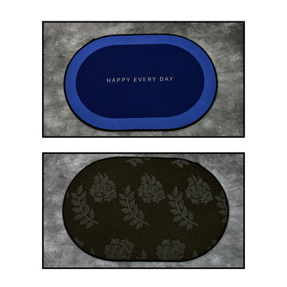 Wukusy 4988 super absorbent bath mat with soft, slip-resistant surface, instant drying, and plush fabric for bathroom comfort.