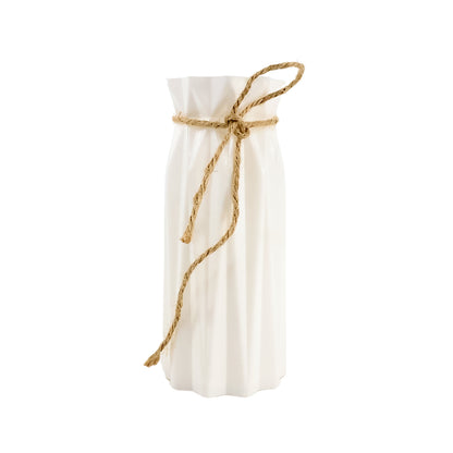 Wukusy plastic vase pot with elegant design, perfect for home decor or gifting, shown in a stylish, decorative setting.