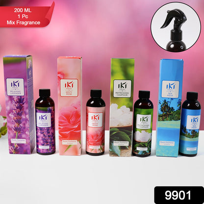 Wukusy office room air freshener mix fragrance bottle, 200ml, with a clean, fresh scent for enhancing workspace ambiance.
