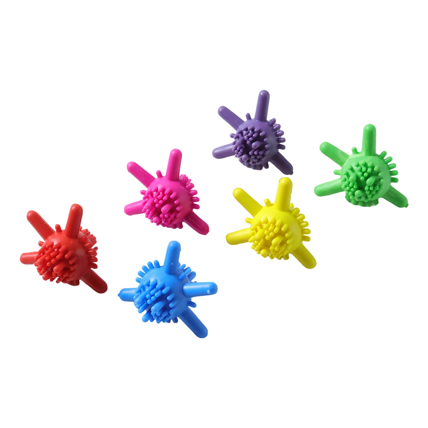 Six Wukusy multipurpose laundry washing balls set, reusable eco-friendly laundry cleaning balls for washing clothes.