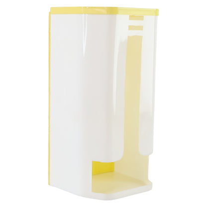 Wall-mounted plastic bag holder from Wukusy, designed for home improvement, with a sleek, durable plastic structure for convenient storage.