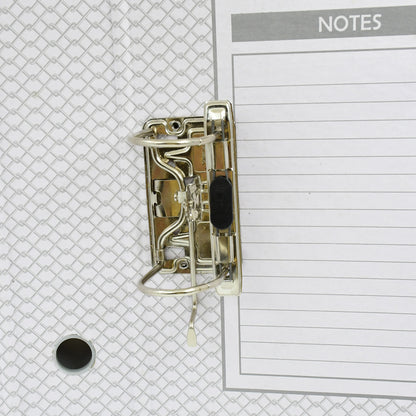 Wukusy office button clip box file paper holder organizer for documents, ideal for school, home, and office use.