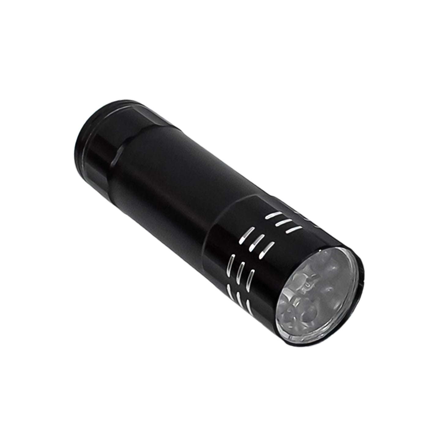 Wukusy portable mini torch with super-bright light, battery-operated, compact travel flashlight with included AAA batteries