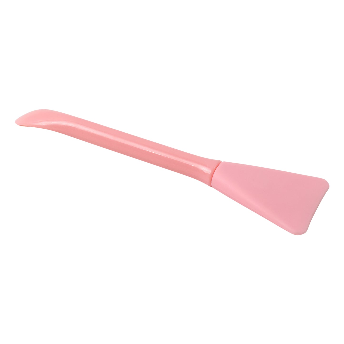 Wukusy facial mask applicator spatula in black plastic, designed for even application of skincare masks.