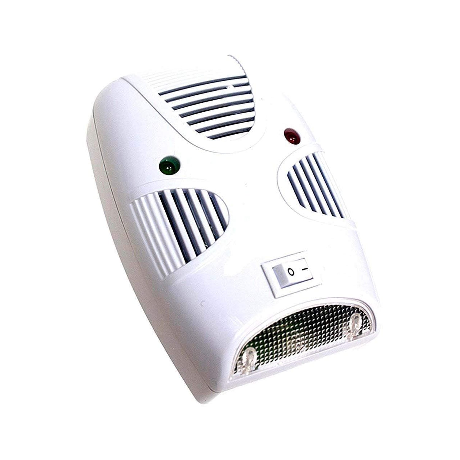 Wukusy mosquito and rat pest repeller device with electronic plug-in design for home pest control against rats, cockroaches, and mosquitoes