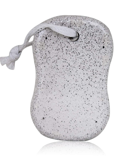Wukusy oval-shaped stone foot heel scrubber for unisex use, designed for exfoliating and smoothing rough skin on feet.