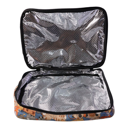 Lightweight Wukusy travel organizer bag with multiple compartments for efficient storage and organization during trips.