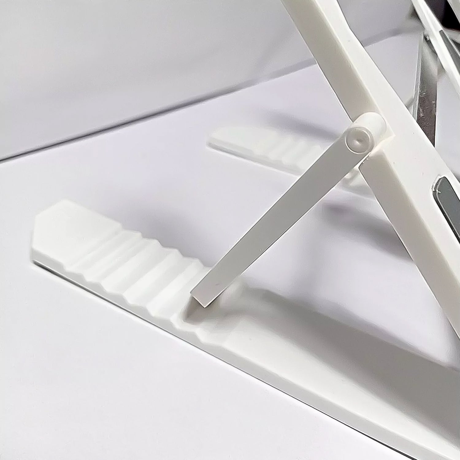Wukusy multi-position adjustable tablet, mobile phone, and laptop stand bracket holder showing different viewing angles.