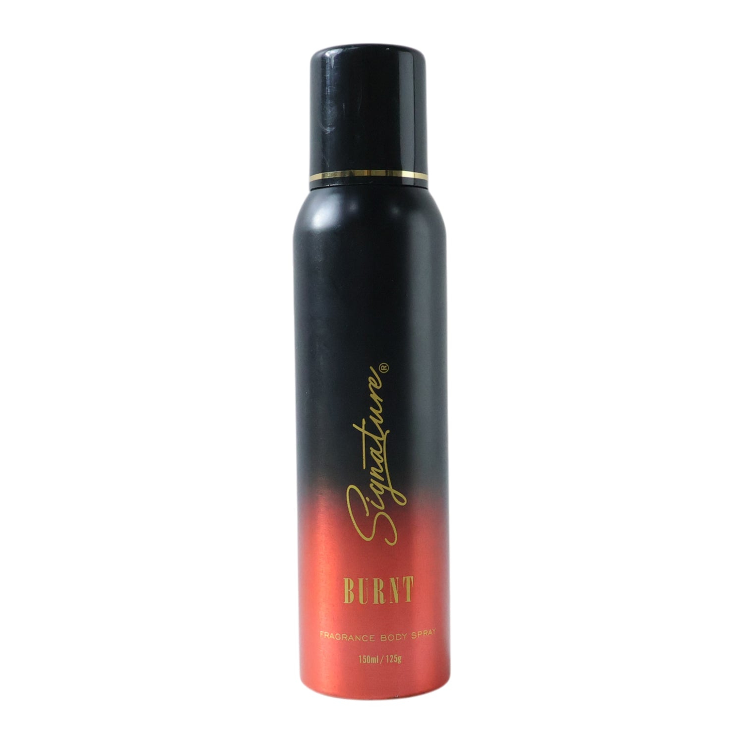 Wukusy Signature Premium Burnt Fragrance Body Spray for Men, 150ml, featuring sleek bottle and smoky scent visual.