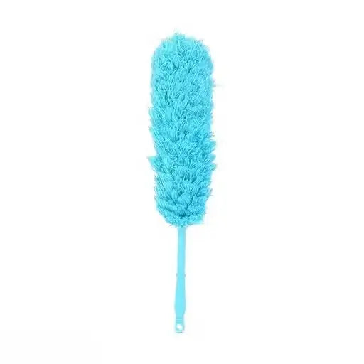 Ekom microfiber feather duster for cleaning with soft, fluffy feathers ideal for dusting delicate surfaces and hard-to-reach areas.
