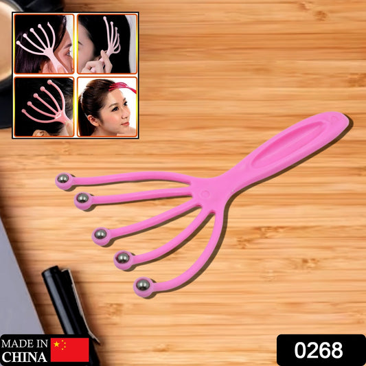 Wukusy handheld scalp massager for deep relaxation and pressure relief, suitable for home, office, and gift use.