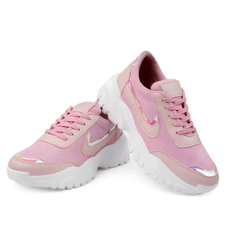 Ekom women's lightweight casual walking sneakers with breathable mesh for comfortable gym and daily wear.