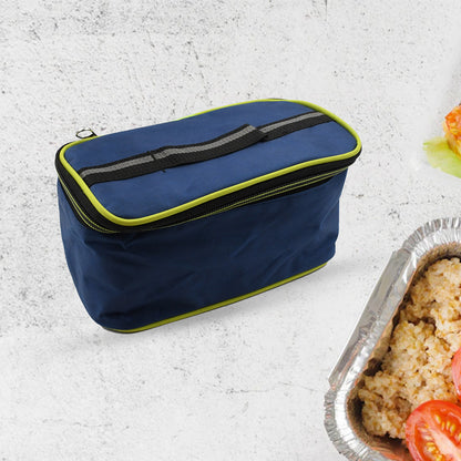 Wukusy stainless steel leak-proof multi-compartment lunch box with three sections, ideal for office, school, and travel.