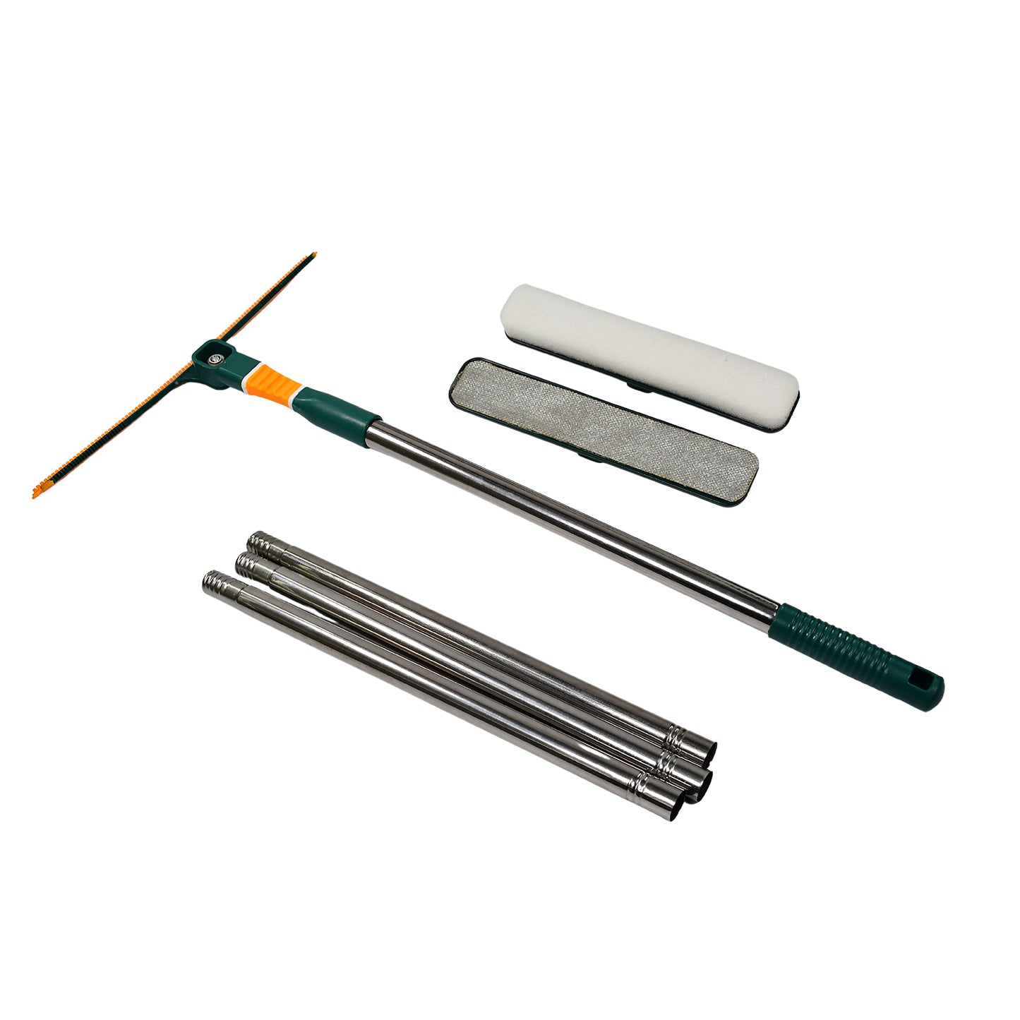 Wukusy 3-in-1 glass wiper for cleaning floors, glass surfaces, and dust in household and office environments.
