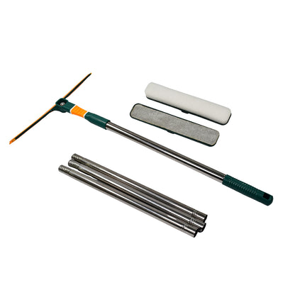 Wukusy 3-in-1 glass wiper for cleaning floors, glass surfaces, and dust in household and office environments.