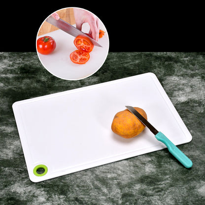 Wukusy 2316 fruit and vegetable plastic chopping board, kitchen tool for slicing and chopping produce, durable kitchen accessory