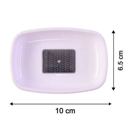 Wukusy garlic and ginger grater plate for quick, mess-free food prep, featuring a textured surface for easy grating.