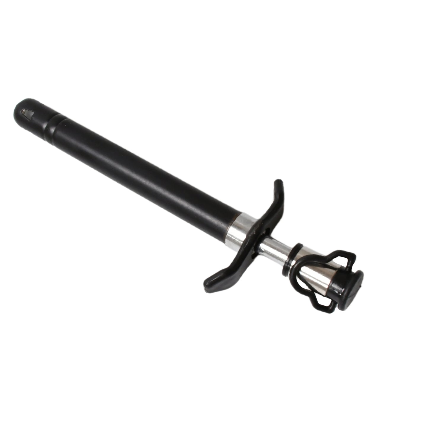 Wukusy stainless steel gas lighter for kitchen stove, long-lasting unbreakable design, shown with ignition button and metal body.