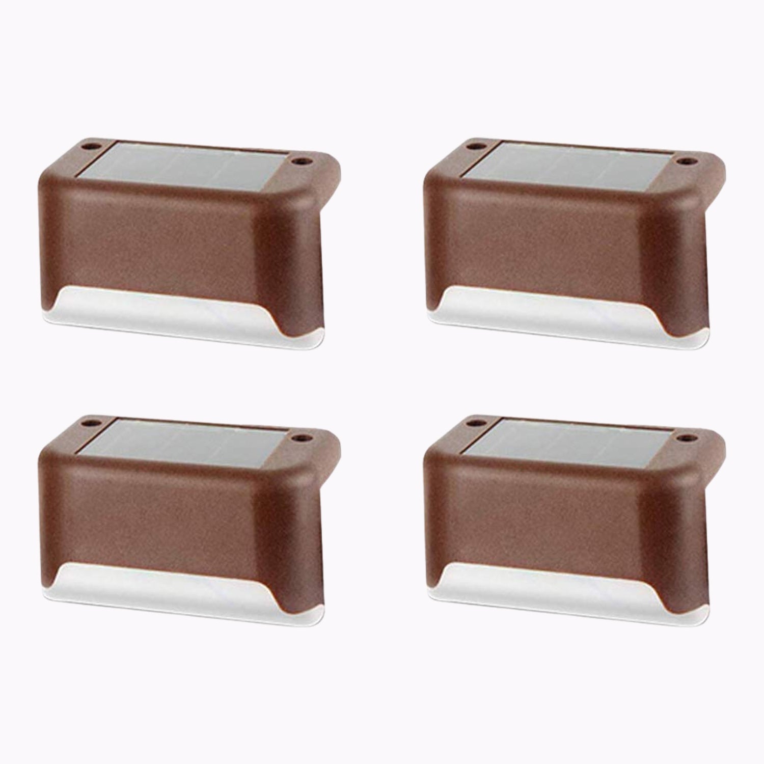 Wukusy 9412 solar decorative garden lights set, waterproof outdoor step and pathway lights with durable design for patio and courtyard.