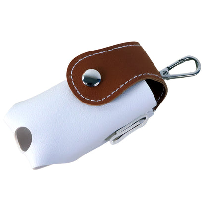 Wukusy golf tees holder mini ball pouch with carabiner, compact storage for golf tees, ideal for home improvement and outdoor golf activities