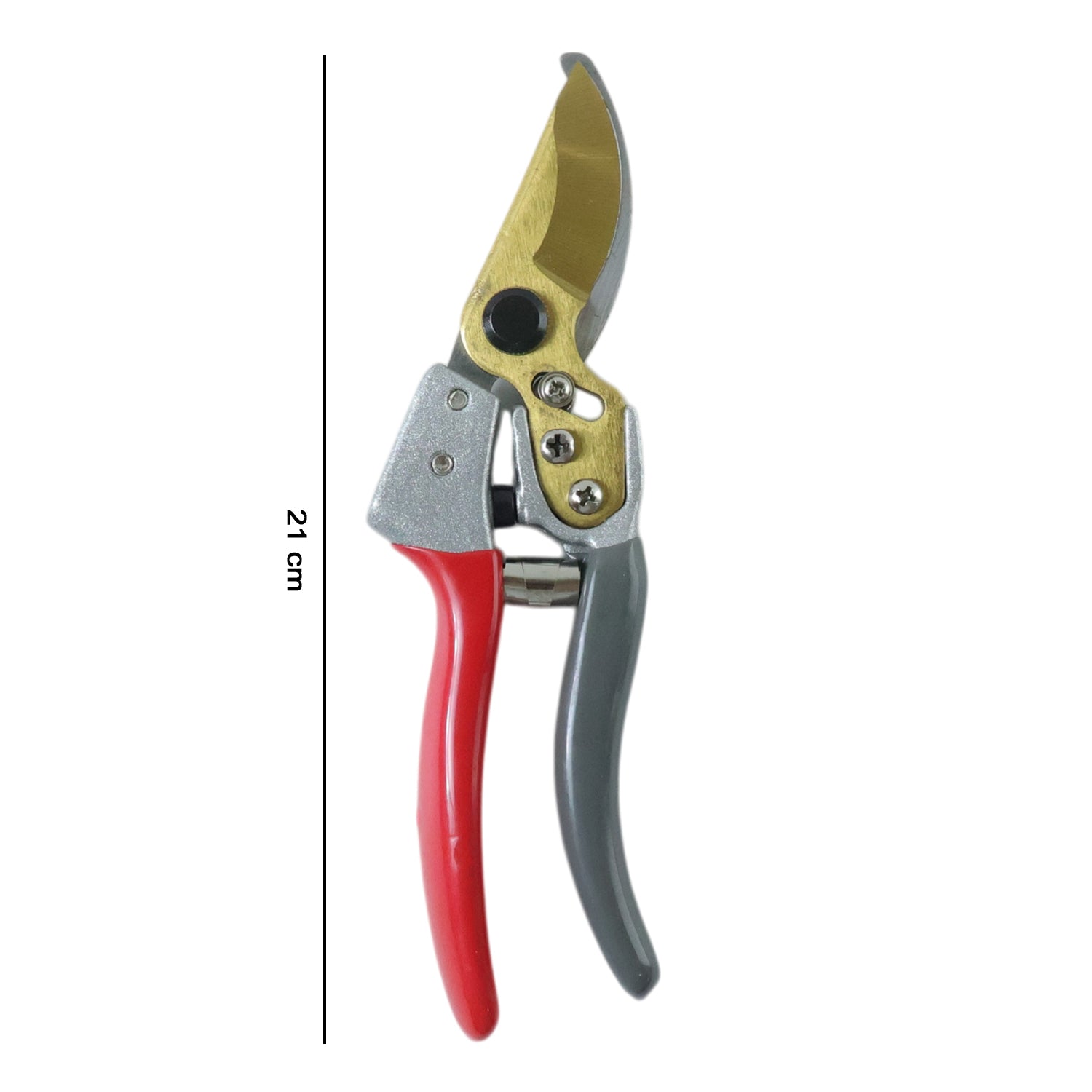 Wukusy 8-inch garden pruners scissors cutter with ergonomic handle, ideal for trimming plants and garden pruning tasks.