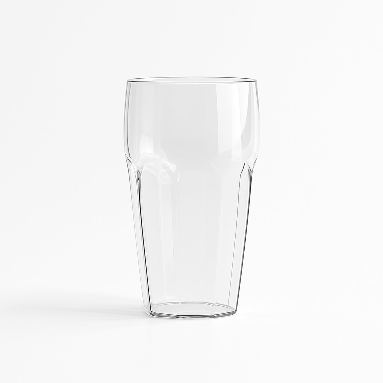 Set of six Supermom transparent smoothie glasses by Wukusy, 300ml capacity, clear and smooth design for home and kitchen use.