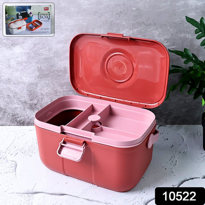 Wukusy Supermom multipurpose storage box with handle, durable plastic container for home organization and storage needs