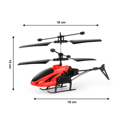Wukusy remote control helicopter toy for kids, USB rechargeable, featuring a sleek design for boys and girls to enjoy flying.