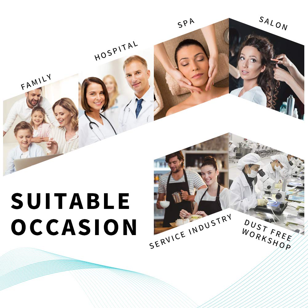 Wukusy disposable shower caps for women, waterproof, larger and thicker, individually wrapped plastic hair caps for hotel, spa, and home use