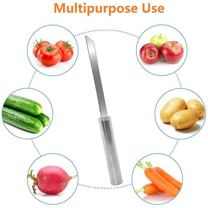 Pack of 12 Wukusy utility knives with stainless steel blades and strong grip handles, ideal for versatile cutting tasks.