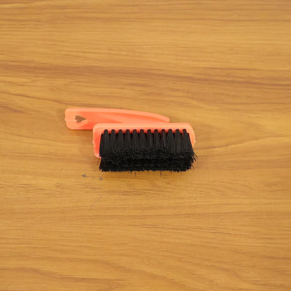 Wukusy heavy duty multipurpose shoe cleaning brush with stiff bristles for thorough shoe and sneaker cleaning.