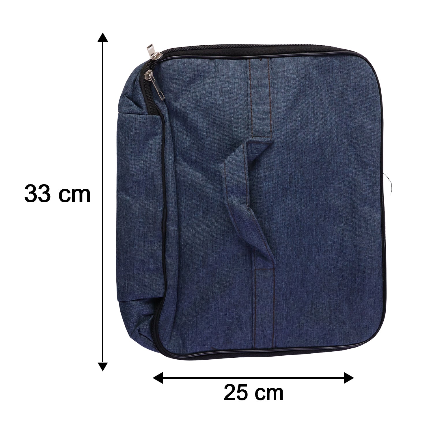 Lightweight Wukusy travel organizer bag with multiple compartments for gym and travel storage, shown open with items inside.