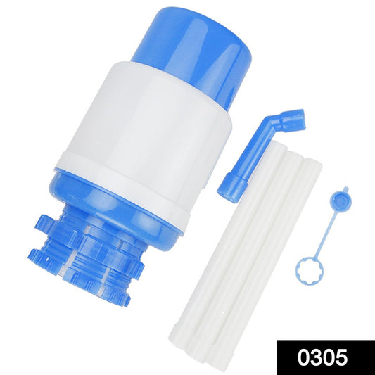 Wukusy jumbo manual drinking water hand pump for bottled water dispensers, kitchen tool with handle and spout for easy water dispensing