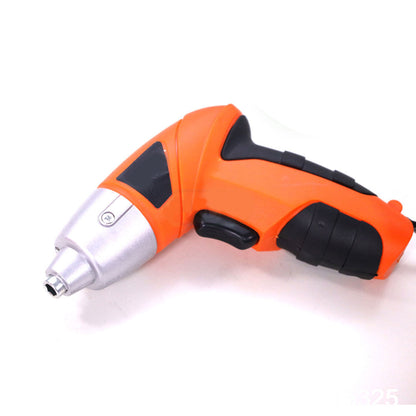 Wukusy portable electric screwdriver set with 45 bits, compact tool for DIY and repair projects, displayed with various bits in view.