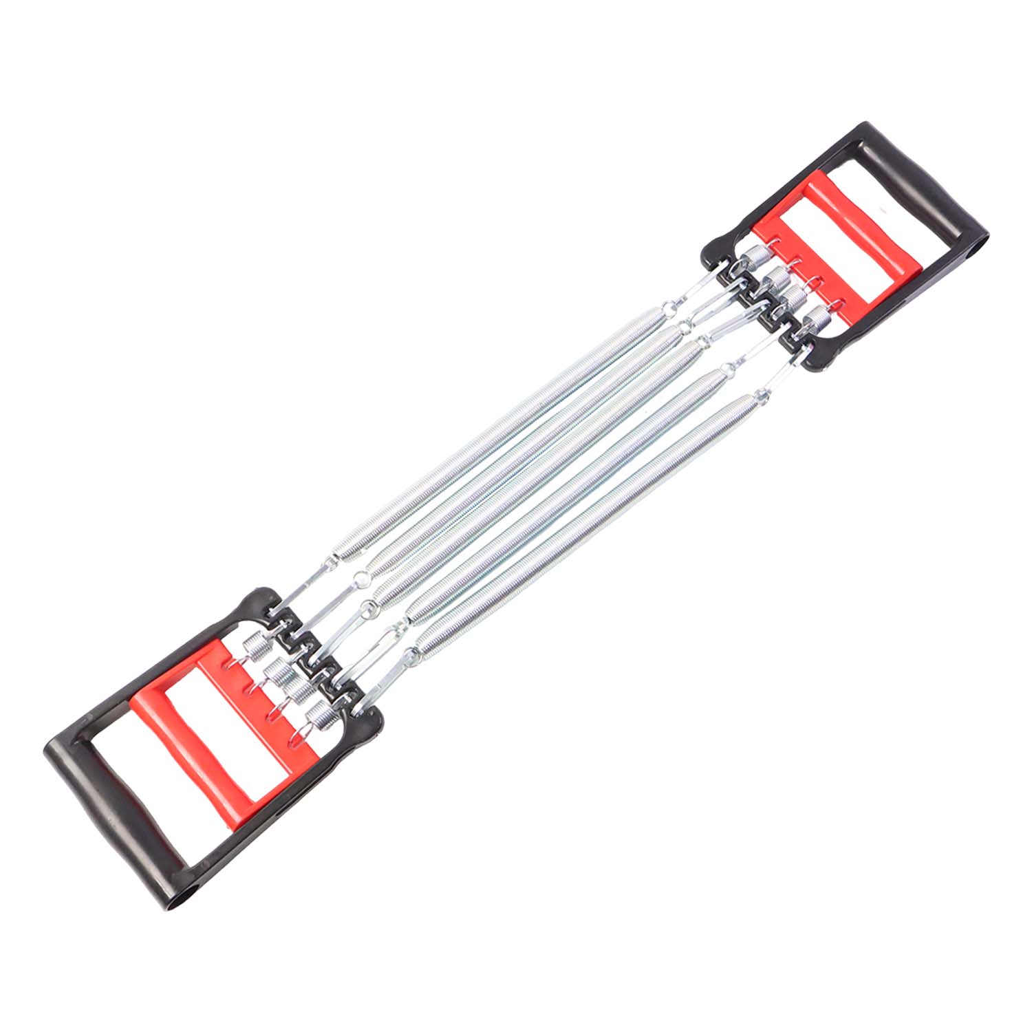 Wukusy 5-spring chest expander for home workout, featuring multiple resistance springs and ergonomic handles for strength training.