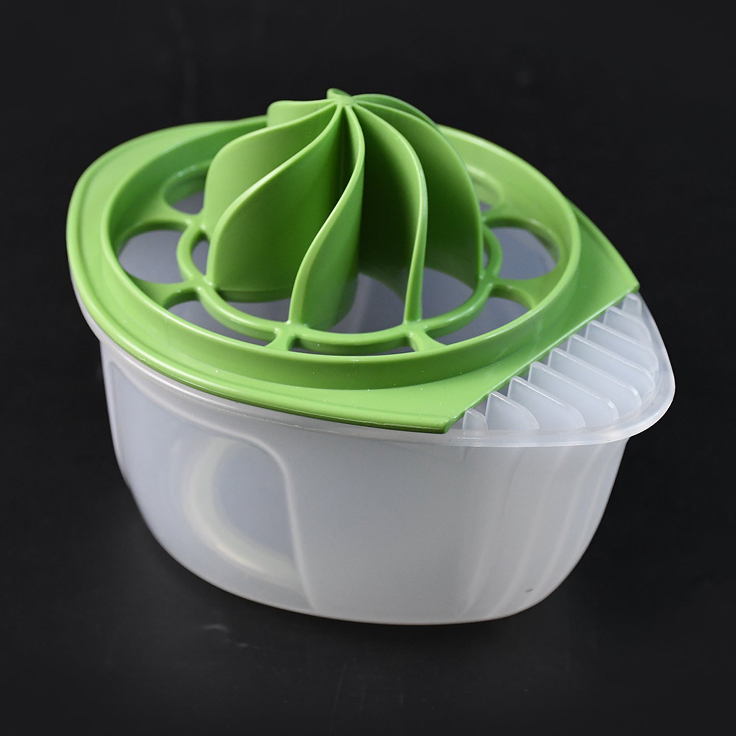 Wukusy Apex Vita Pomegranate Seed Remover Citrus Juicer, 2-in-1 kitchen tool for extracting juice and removing seeds from citrus fruits.