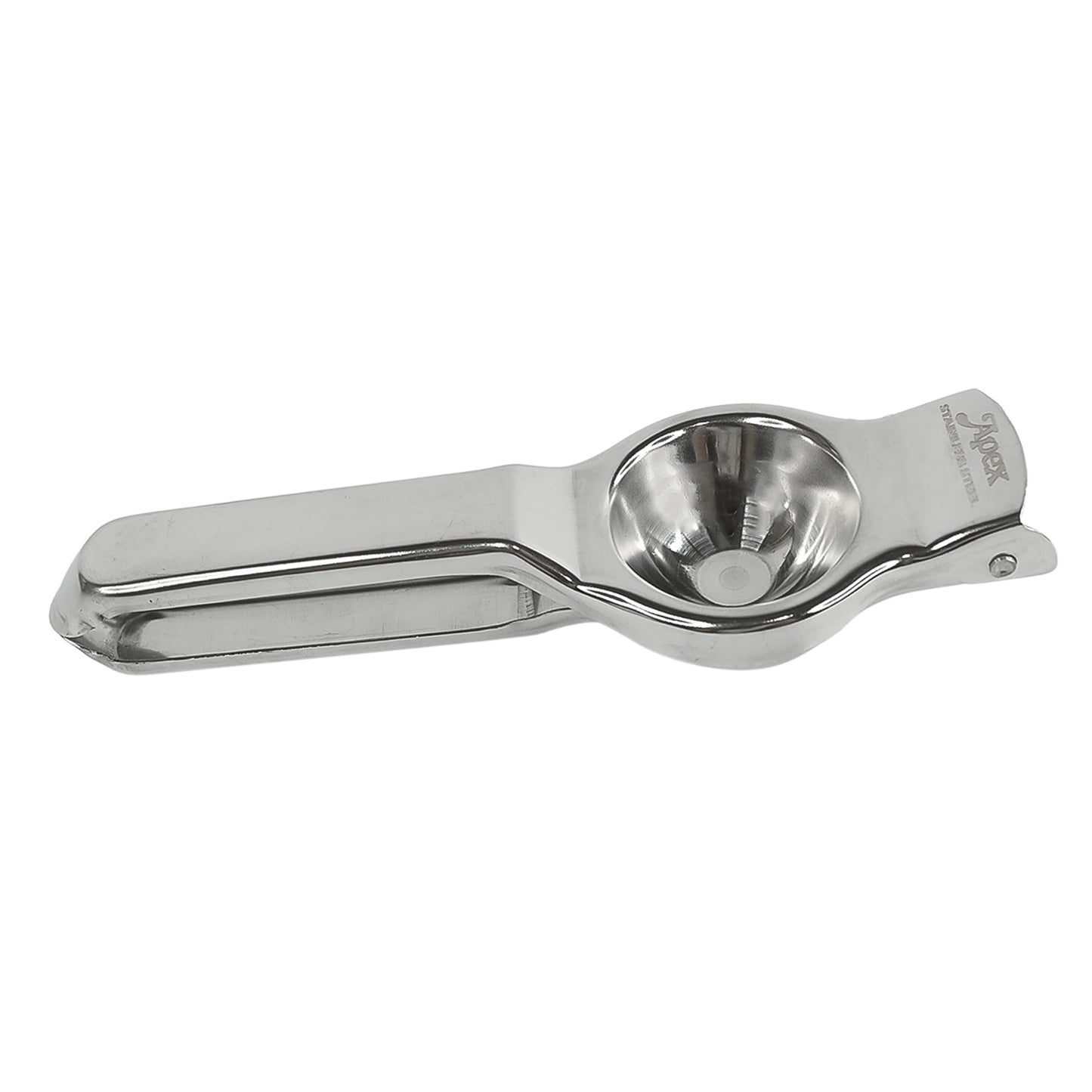 Wukusy Apex heavy-duty stainless steel lemon press squeezer for efficient citrus juicing in home and kitchen use