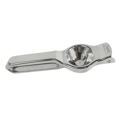 Wukusy Apex heavy-duty stainless steel lemon press squeezer for efficient citrus juicing in home and kitchen use