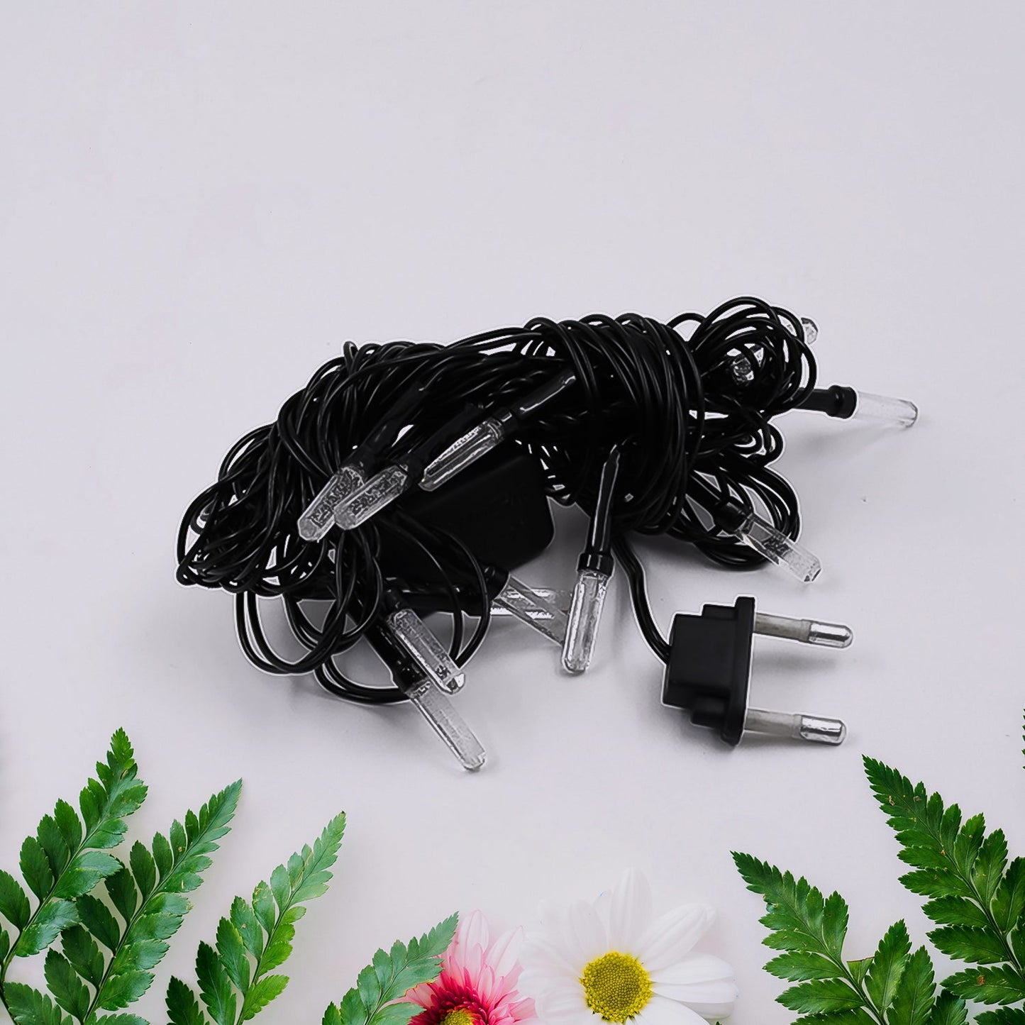 Wukusy Festival 3-meter multicolor LED string light for indoor and outdoor home decoration, suitable for Diwali, birthdays, and celebrations.