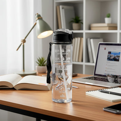 Wukusy 3-in-1 multipurpose water bottle set with 2000ml, 900ml, and 500ml bottles in a 3-piece set, shown with bottles on a table.