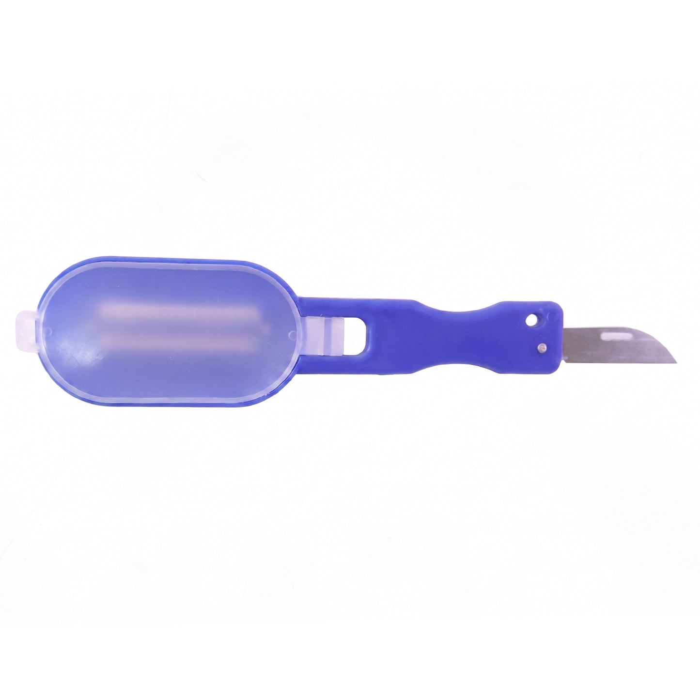 Wukusy fish scaler scraper with lid, skin remover, and scale remover tool for kitchen use, shown with its lid and stainless steel design.