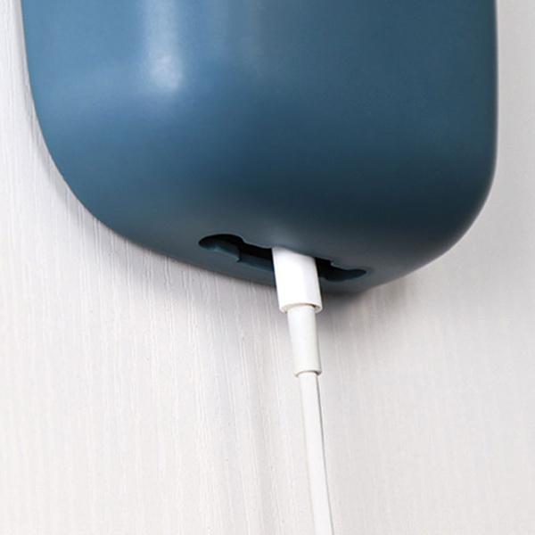 Multicolor Wukusy 1379 wall-mounted storage box for remote and mobile accessories, featuring a compact, organized design.