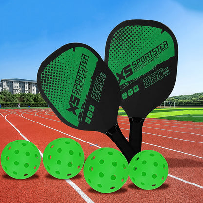 Wukusy outdoor pickleball paddle and ball set, including one paddle and one ball, designed for outdoor pickleball sports play.